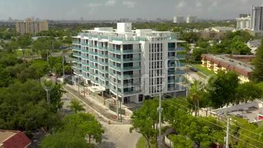 佛罗里达州迈阿密现代公寓公寓大楼